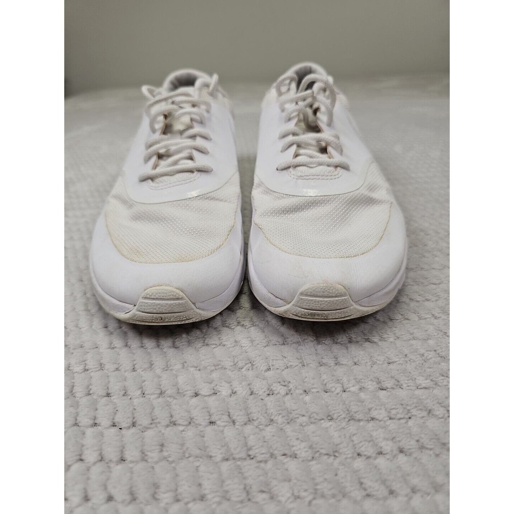 Nike Air Max Thea Womens 9 Sneakers Shoes Triple White 599409 115 - Picture 3 of 10
